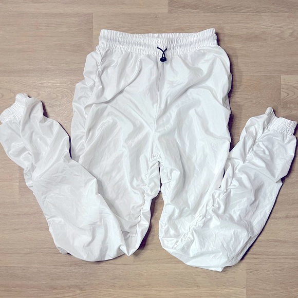 Pants - Ruched High Waisted Joggers